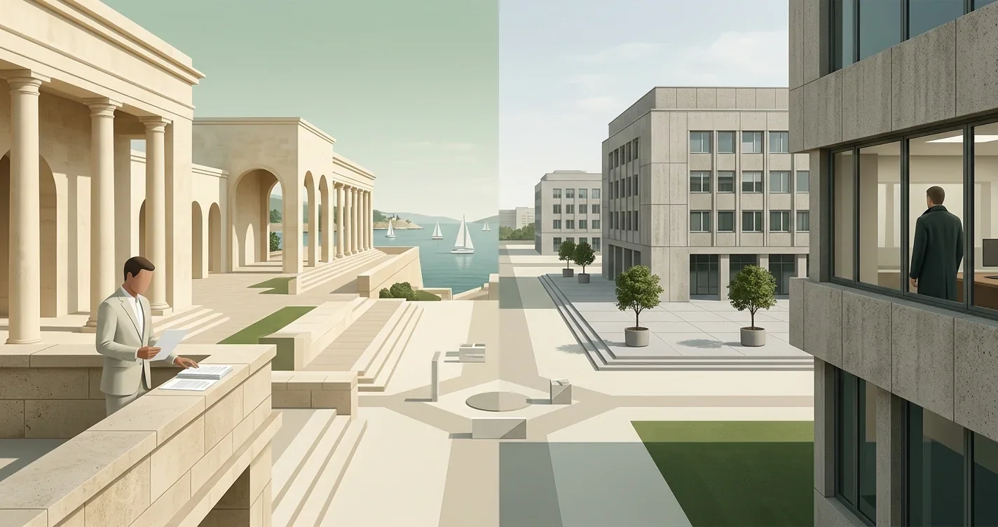 Ilustracja dwóch warstw regulacyjnych: licencji MGA i polskiego systemu zezwoleń